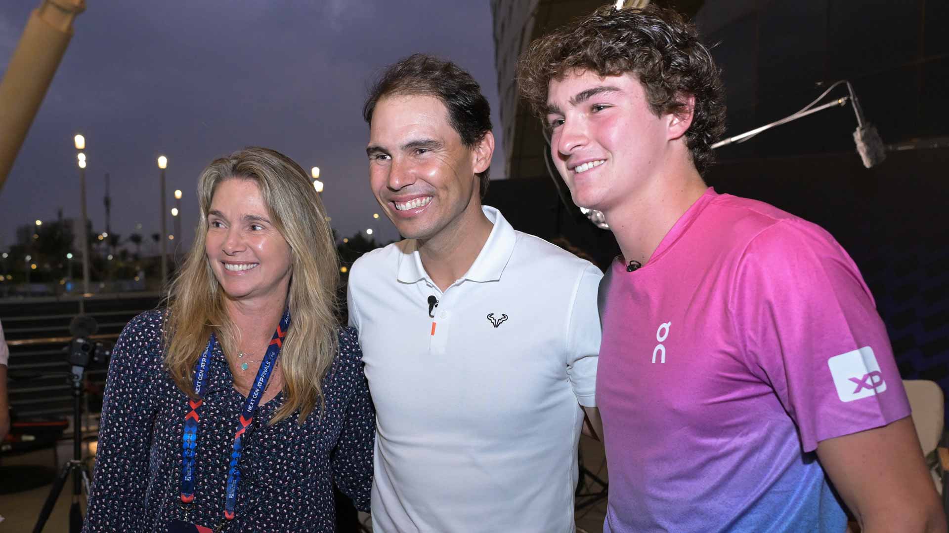 Roberta Fonseca/Rafael Nadal/Joao Fonseca