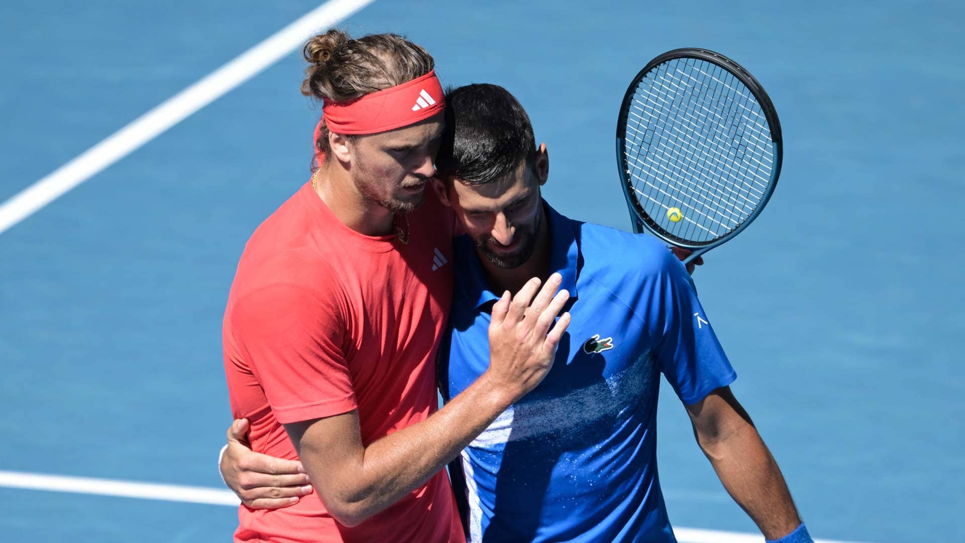 Alexander Zverev, Novak Djokovic