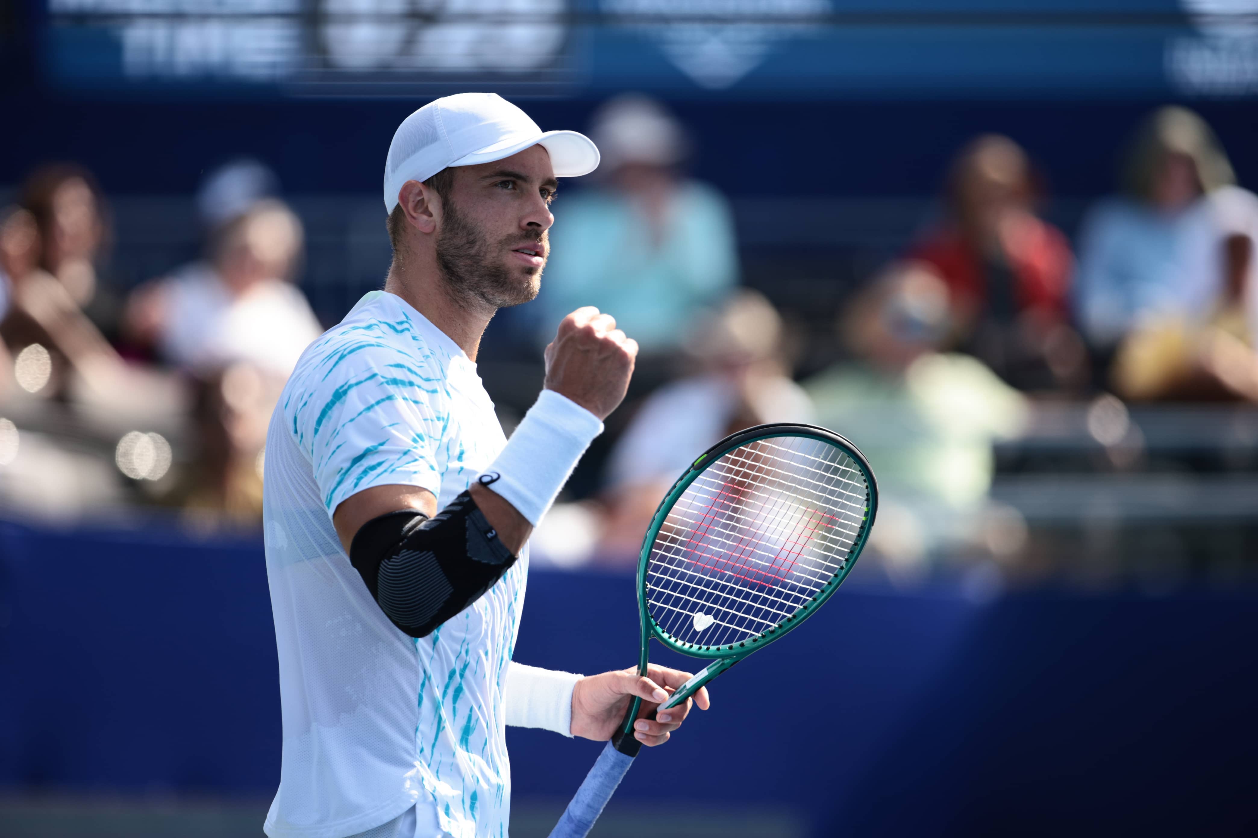 Coric defeats Baez | News Article | Winston-Salem Open | Tennis